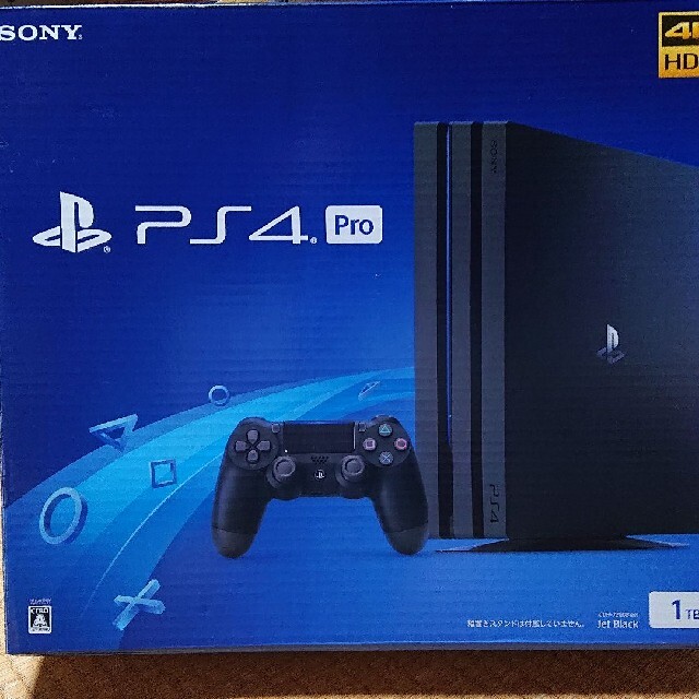 SONY PS4 Pro 本体 ジェットブラック CUH-7200 1TB