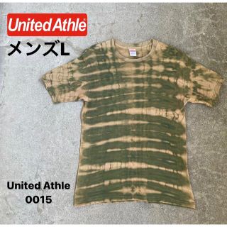 メンズ服 タイダイ染め ブリーチ加工 カットソー Tシャツ 新品 丸首 ゆるだぼ(Tシャツ/カットソー(半袖/袖なし))