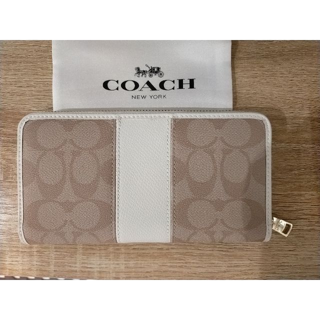 限定W特典付属 ☆新品・未使用☆ COACH ラウンド ファスナー