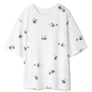 ジェラートピケ(gelato pique)の最終値下げ！ジェラートピ 新作シャオシャオ&レイレイコラボパンダモチーフTシャツ(Tシャツ(半袖/袖なし))