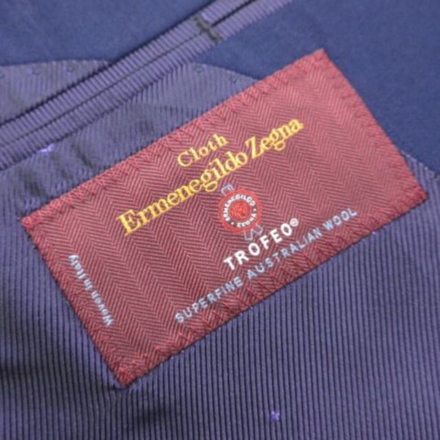 Ermenegildo Zegna(エルメネジルドゼニア)の【定価約19万 超美品】エルメネジルドゼニア トロフェオ オーダースーツ メンズのスーツ(セットアップ)の商品写真