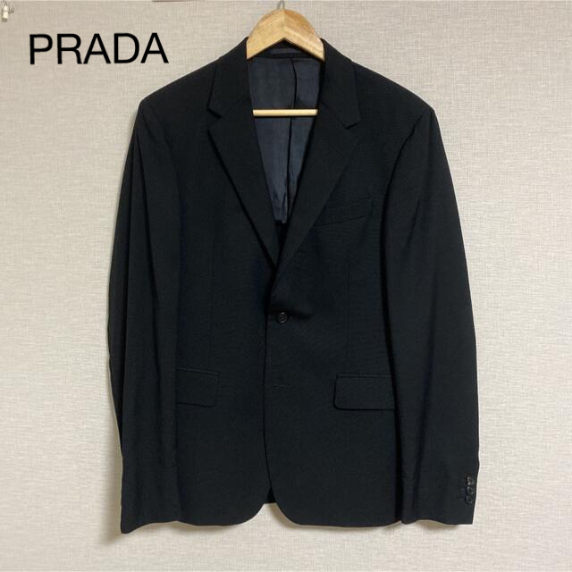 【PRADA】 VIRGIN WOOL TAILORED JACKET