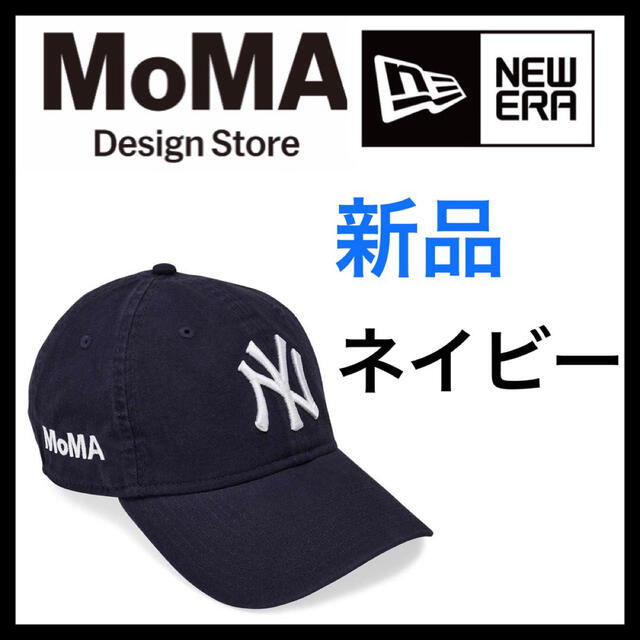 ✨新品未使用　★New Era✖️MoMA★ NYヤンキース　キャップ　ネイビー