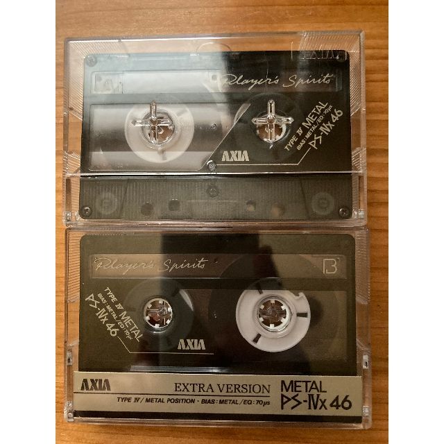 富士フイルム(フジフイルム)のAXIA メタルテープ METAL PS-IVx 46分 PS-4x46 スマホ/家電/カメラのオーディオ機器(その他)の商品写真