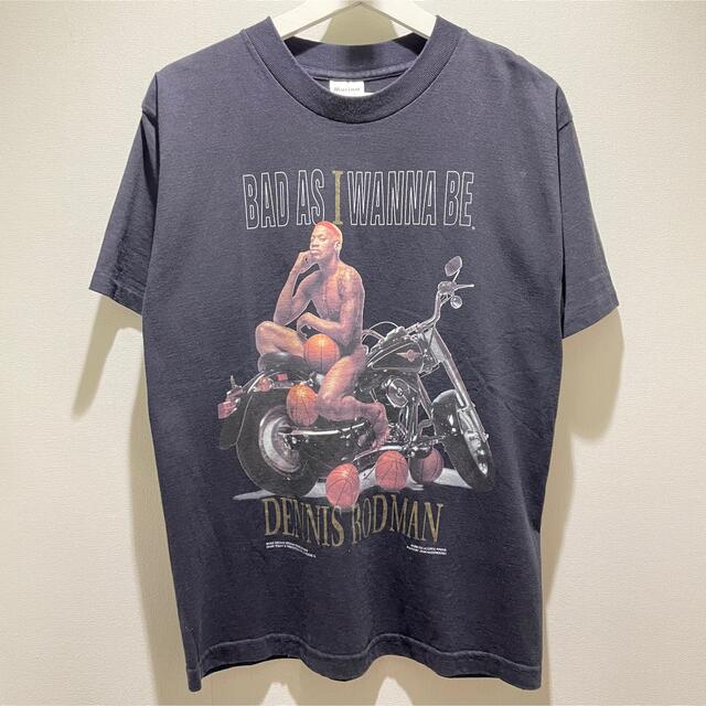 大人気! US製 デニスロッドマン Tシャツ BAD AS I WANNA BE aob.adv.br