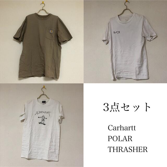 carhartt(カーハート)のCarhartt THRASHER POLAR 3点セット メンズのトップス(Tシャツ/カットソー(半袖/袖なし))の商品写真