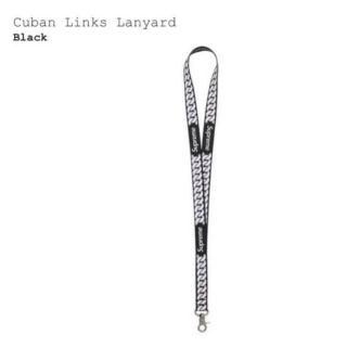 シュプリーム(Supreme)のSupreme®︎ Cuban Links Lanyard BLACK(ネックストラップ)