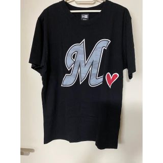 チバロッテマリーンズ(千葉ロッテマリーンズ)のお値下げ　ロッテマリーンズ　Tシャツ　Mサイズ(Tシャツ(半袖/袖なし))