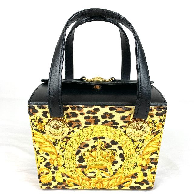 Gianni Versace(ジャンニヴェルサーチ)のVERSACE ヴェルサーチ 太陽神 ハンドバッグ レディースのバッグ(ハンドバッグ)の商品写真