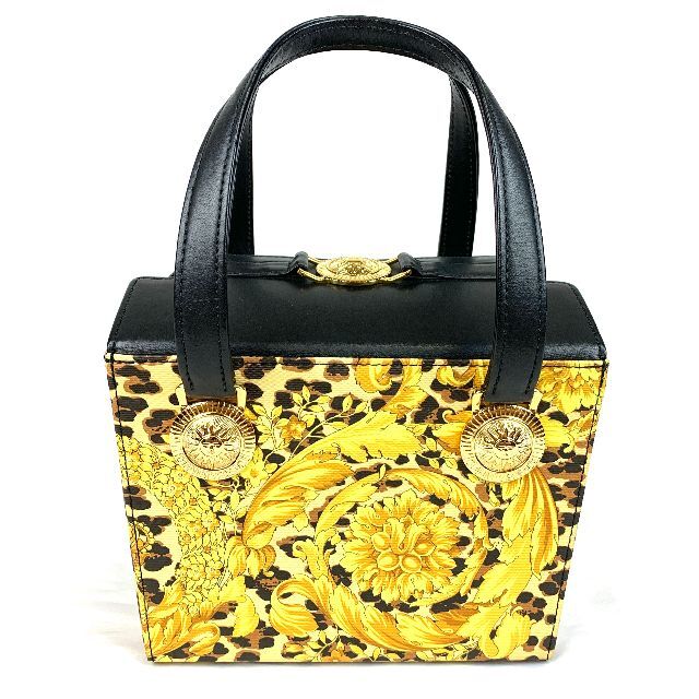 Gianni Versace(ジャンニヴェルサーチ)のVERSACE ヴェルサーチ 太陽神 ハンドバッグ レディースのバッグ(ハンドバッグ)の商品写真