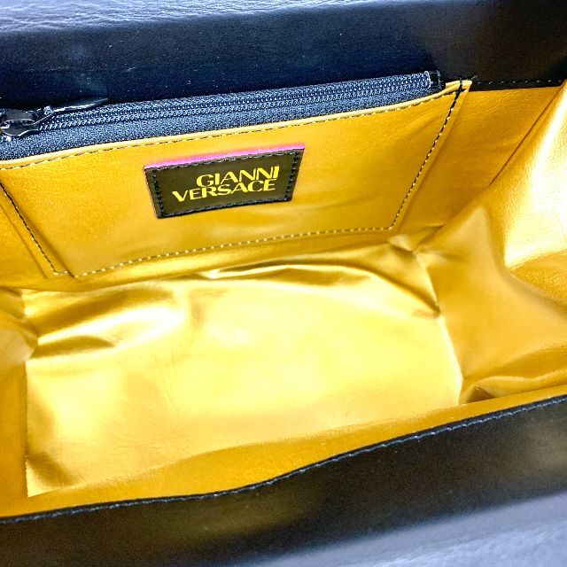 Gianni Versace(ジャンニヴェルサーチ)のVERSACE ヴェルサーチ 太陽神 ハンドバッグ レディースのバッグ(ハンドバッグ)の商品写真