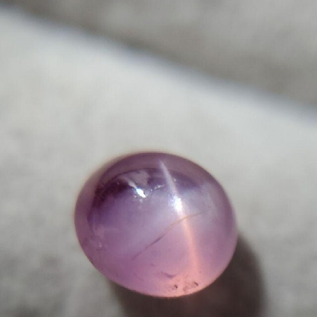 非加熱天然バイカラーピンクスターサファイア 1.446ct