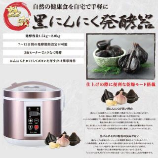 黒にんにく発酵器　AZ-1000 　ゴールド系(調理機器)