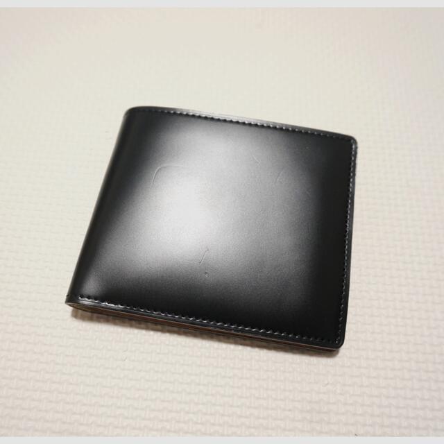二つ折り財布　CORDOVAN メンズのファッション小物(折り財布)の商品写真