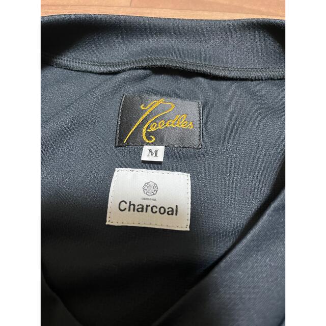 Needles charcoal別注 Poly Sports Tシャツ 黒 【史上最も激安