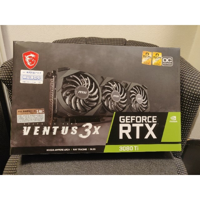 【新品未使用】MSI RTX 3080 Ti VENTUS 3X 12G OC