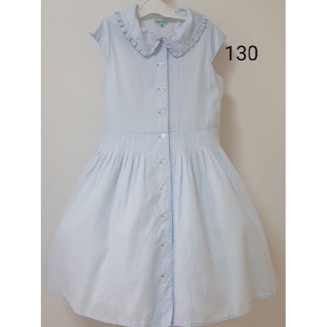 TOCCA(トッカ)の襟付きワンピース　130　TOCCA BAMBINI キッズ/ベビー/マタニティのキッズ服女の子用(90cm~)(ワンピース)の商品写真