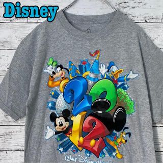 ディズニー(Disney)のDisney ディズニー　Tシャツ　海外輸入　入手困難　一点物　レア　ミッキー　(Tシャツ/カットソー(半袖/袖なし))