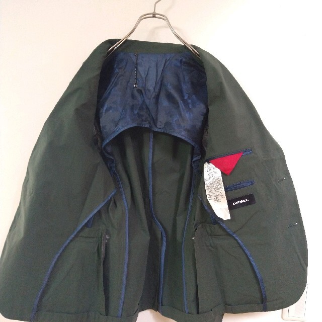 ◎一度着用 DIESEL コットン シングルブレスト 2ボタン ジャケット 44