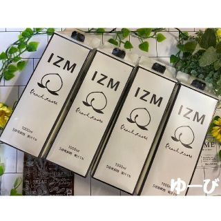 IZM 酵素ドリンク ピーチテイスト　4本セット(その他)