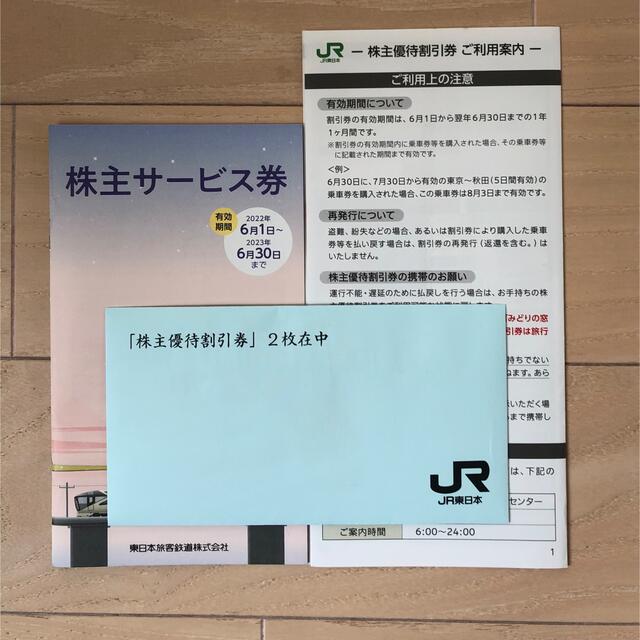 JR東日本旅客鉄道株主優待割引券2枚その他