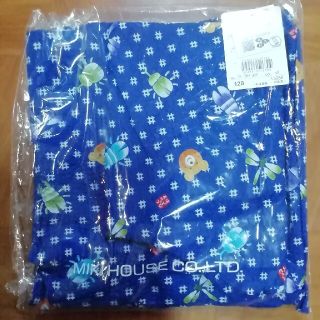ホットビスケッツ(HOT BISCUITS)の新品未使用　ホットビスケッツ　ミキハウス甚平 上下セット120　浴衣(甚平/浴衣)