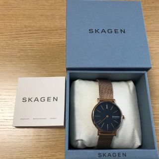 スカーゲン(SKAGEN)のSKAGEN   腕時計　レディース　SKW2837  ピンクゴールド(腕時計)