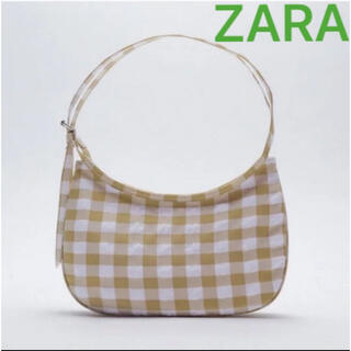 ザラ(ZARA)の新品タグ付♪ZARA ギンガムチェックショルダーバッグ(ショルダーバッグ)