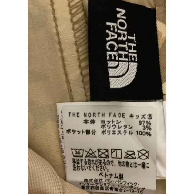 THE NORTH FACE(ザノースフェイス)の新品　ノースフェイス　ハーフパンツ　短パン　キッズ　105cm  キッズ/ベビー/マタニティのキッズ服男の子用(90cm~)(パンツ/スパッツ)の商品写真