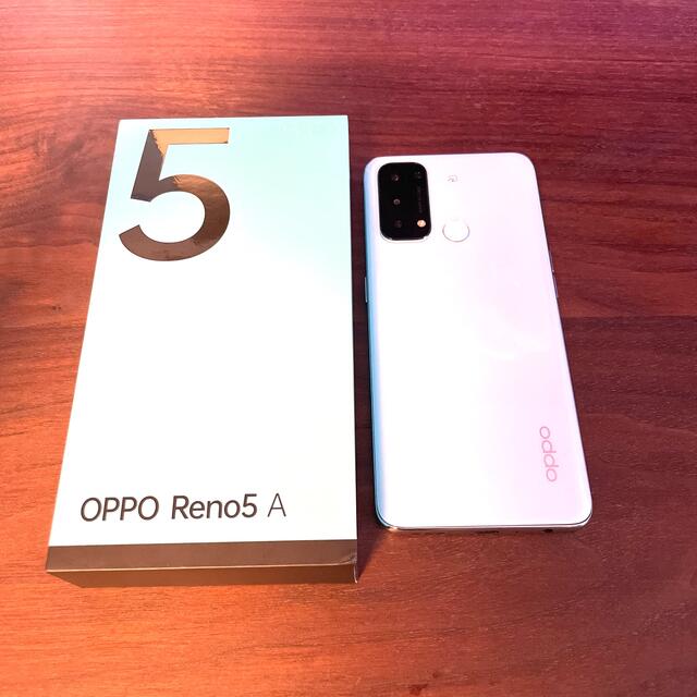 ブランド OPPO - OPPO Reno5 A A101OP アイスブルーの通販 by かいと's