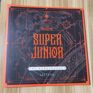 スーパージュニア(SUPER JUNIOR)のSUPER JUNIOR 10集 LEETEUK イトゥク スジュ CDアルバム(K-POP/アジア)