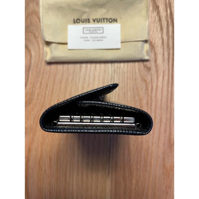 LOUIS VUITTON(ルイヴィトン)のルイ ヴィトン エピ ミュルティクレ 6 キーケース 黒 M63812（美品） メンズのファッション小物(キーケース)の商品写真