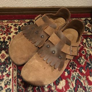 ビルケンシュトック(BIRKENSTOCK)のビルケンシュトック♡ザルツブルグ♡スウェード♡2way(スリッポン/モカシン)