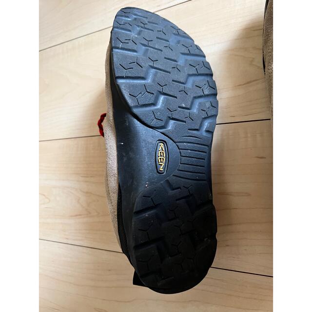 KEEN(キーン)の［KEEN］キーン／ジャスパー（ベージュ／赤） メンズの靴/シューズ(スニーカー)の商品写真