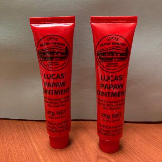 新品未使用 Lucas Papaw ルーカスポーポークリーム 25g ×2本(フェイスオイル/バーム)