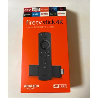Fire TV Stick 4K 新品未使用未開封品(映像用ケーブル)