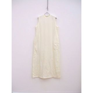 alvana 新品 ASC-0067 DAIRY C/N LONG DRESS サイズ0 定価18000+TAX ワンピース アイボリー レディース アルヴァナ【中古】2-0603S♪