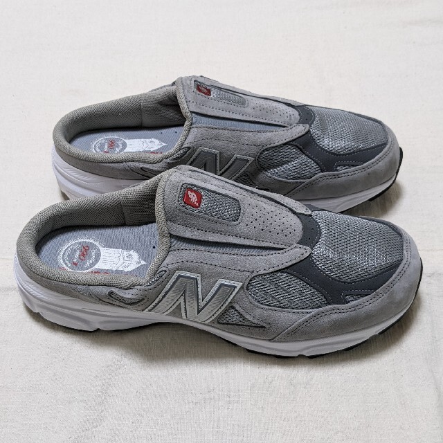 日本未発売USA製】NEW BALANCE M990SG3 グレー ミュール