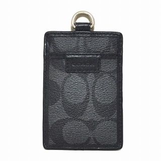 コーチ(COACH)のCOACH(コーチ) パスケース シグネチャー柄(名刺入れ/定期入れ)