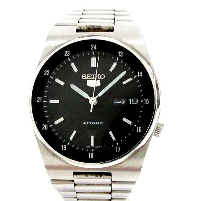 セイコー 腕時計 5(ファイブ) 7S26-3160 黒