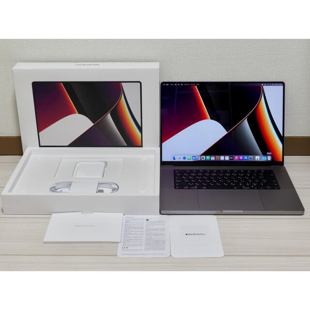 Apple(アップル)のM1Pro MacBookPro 16インチ SSD1TB MK193J/A スマホ/家電/カメラのPC/タブレット(ノートPC)の商品写真
