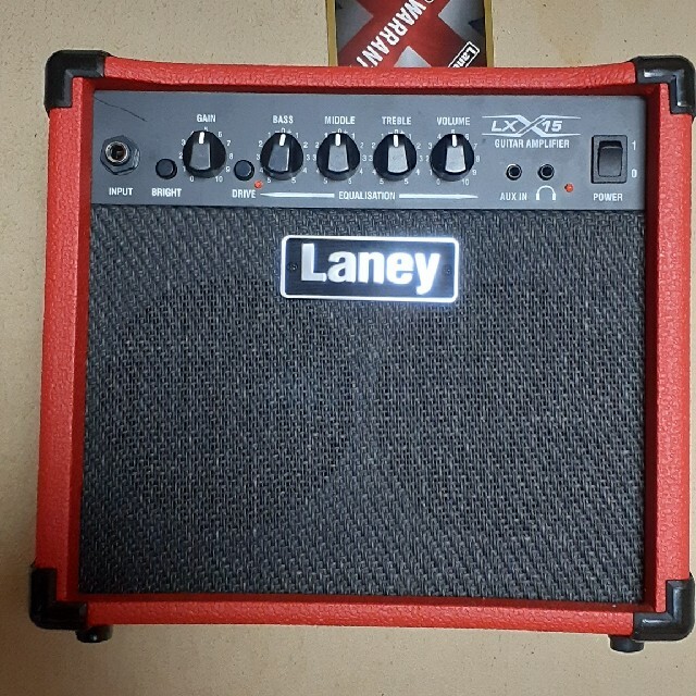 LANEY ﾚｲﾆｰlX-15　小型ｱﾝﾌﾟ 楽器のギター(ギターアンプ)の商品写真