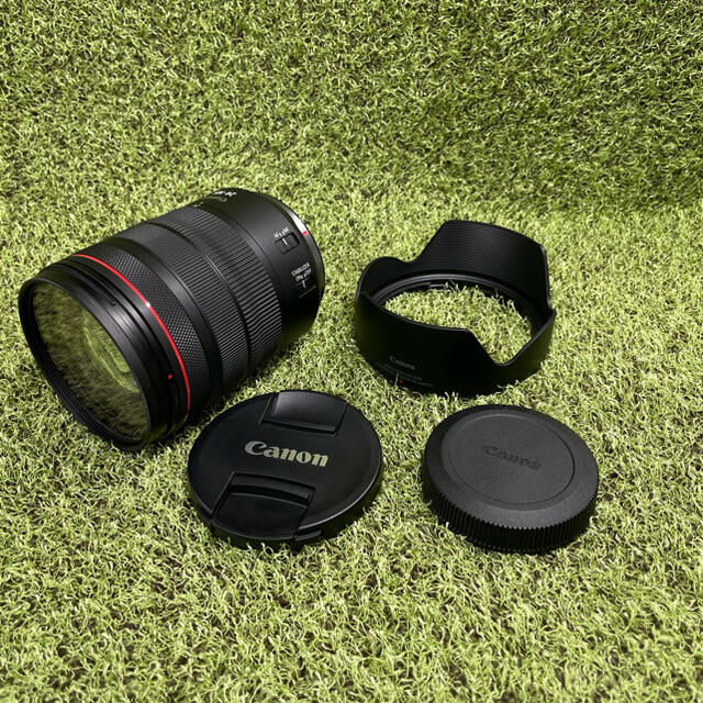 新作人気モデル Canon - ひな　Canon キャノンRF 24-105mm F4L IS USM レンズ(ズーム)