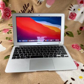 マック(Mac (Apple))のMacBookAir 11インチ (Early 2014) 256GB 中古(ノートPC)