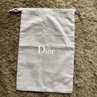 クリスチャンディオール(Christian Dior)のDior グレー　シューズ袋(ショップ袋)