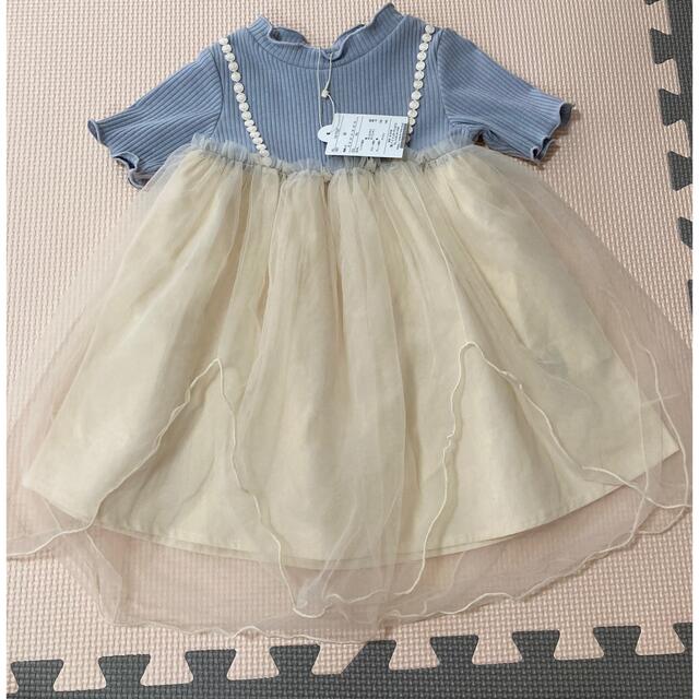 F.O.KIDS(エフオーキッズ)のアプレレクール　ワンピース キッズ/ベビー/マタニティのベビー服(~85cm)(ワンピース)の商品写真