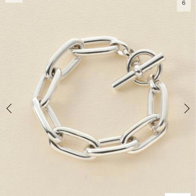 L'Appartement DEUXIEME CLASSE(アパルトモンドゥーズィエムクラス)のTILLY SVEAAS  Oval Linked Bracelet レディースのアクセサリー(ブレスレット/バングル)の商品写真