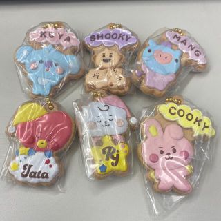 ボウダンショウネンダン(防弾少年団(BTS))のBT21ラバーキーホルダーセットBTS防弾少年団(アイドルグッズ)