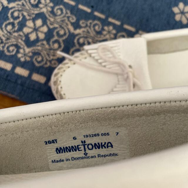 Minnetonka(ミネトンカ)のミネトンカ☆限定フリンジ モカシン ローファー レディースの靴/シューズ(ローファー/革靴)の商品写真