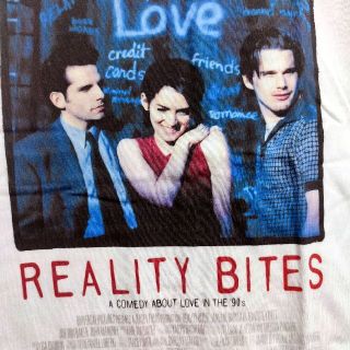 映画『リアリティ・バイツ』Reality Bites プリントTシャツ 【L】の